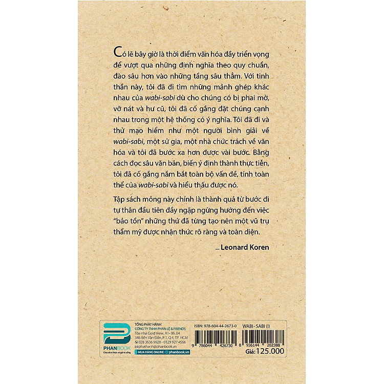 WABI – SABI: CHO NGHỆ SĨ, NHÀ THIẾT KẾ, NHÀ THƠ VÀ TRIẾT GIA - Ảnh 4