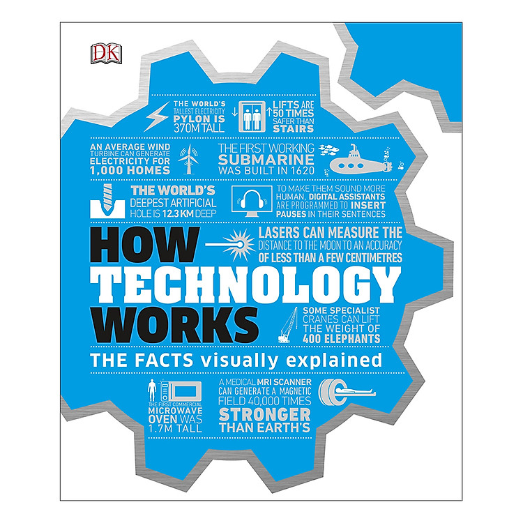 Sách How Technology Works: The facts visually explained (Hardback)
