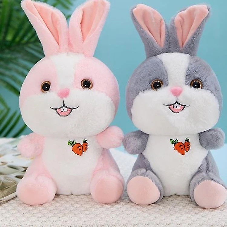 Thú nhồi bông thỏ đáng yêu 45cm Chính hãng Giá tốt - Hình ảnh 3