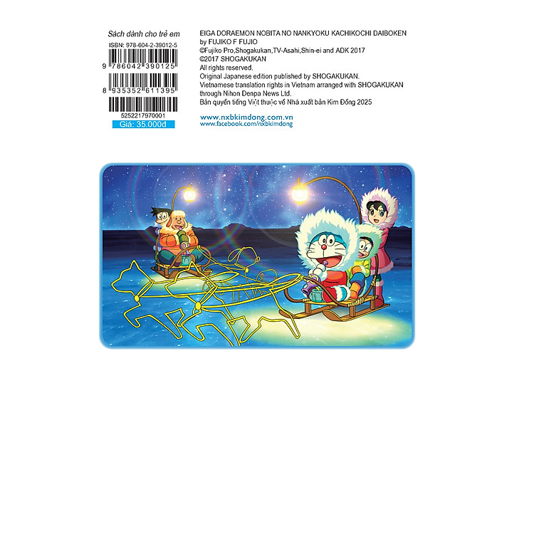 Doraemon Movie Story Màu: Nobita Và Chuyến Thám Hiểm Nam Cực Kachi Kochi - Ảnh 2