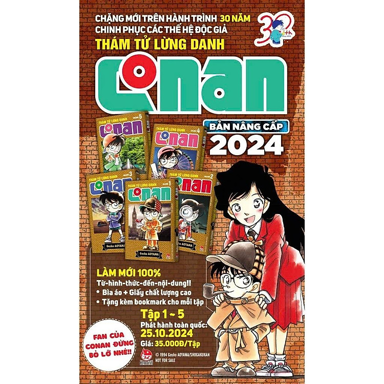 Truyện - Thám Tử Lừng Danh Conan - Bản Nâng Cấp - Chọn Lẻ 10 Tập - Gosho Aoyama - NXB Kim Đồng