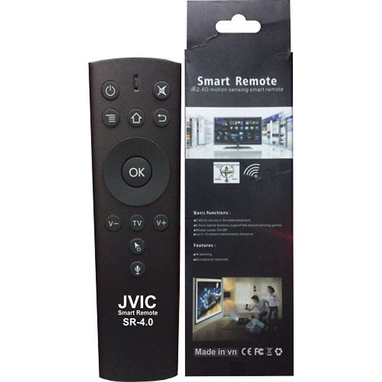 Remote giọng nói JVIC SR-4.0 - Hàng chính hãng