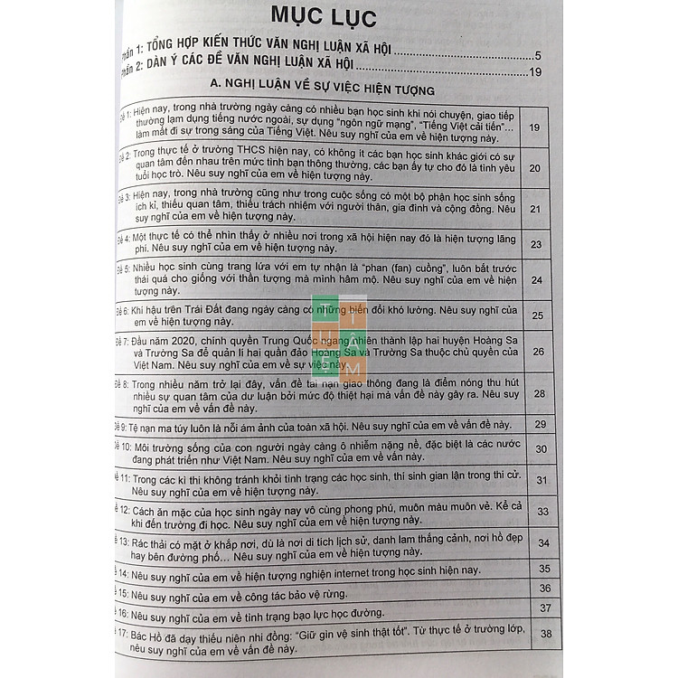 Hướng Dẫn Viết và Dàn Ý Các Đoạn Văn Nghị Luận Xã Hội Ngữ Văn 8 - Ảnh 3