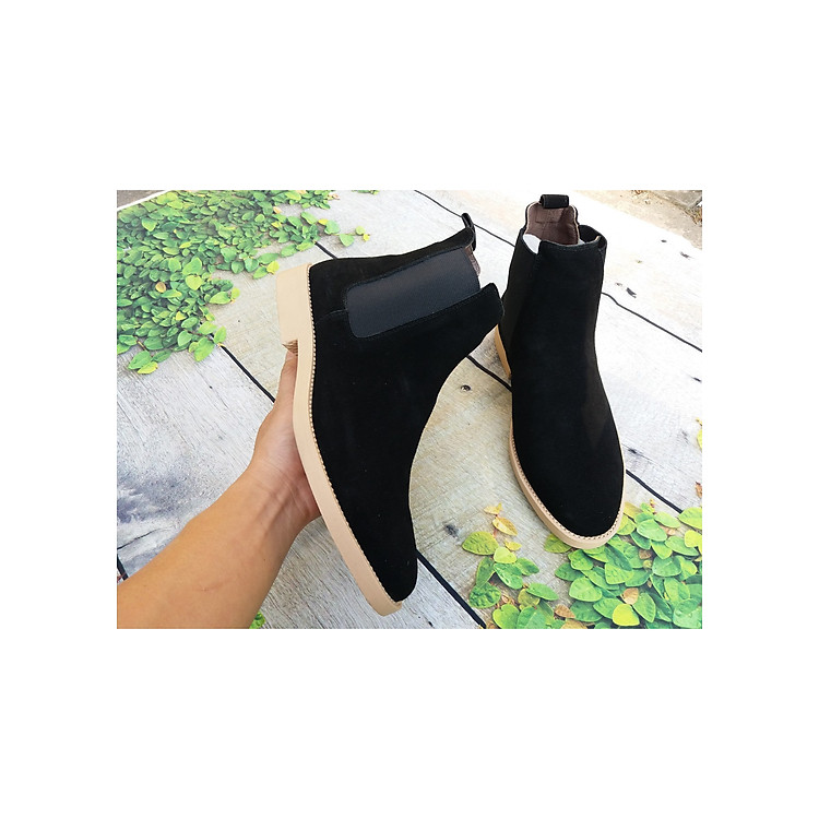Giày boots nam phong cách cao bồi -gl0050
