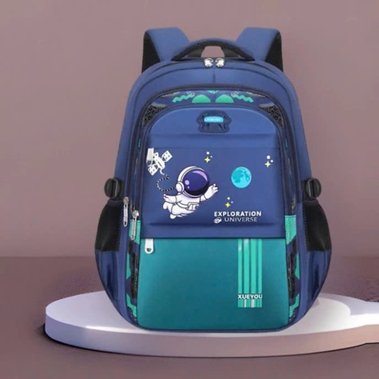 Cặp Sách Chống Gù Balo Đi Học Miniin - Xanh Dương - Ảnh 4