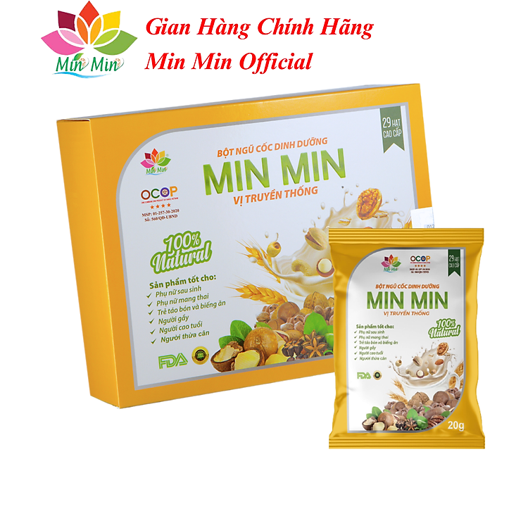Ngũ Cốc Lợi Sữa Min Min 29 Hạt Uy tín Giá rẻ - Hình ảnh 2