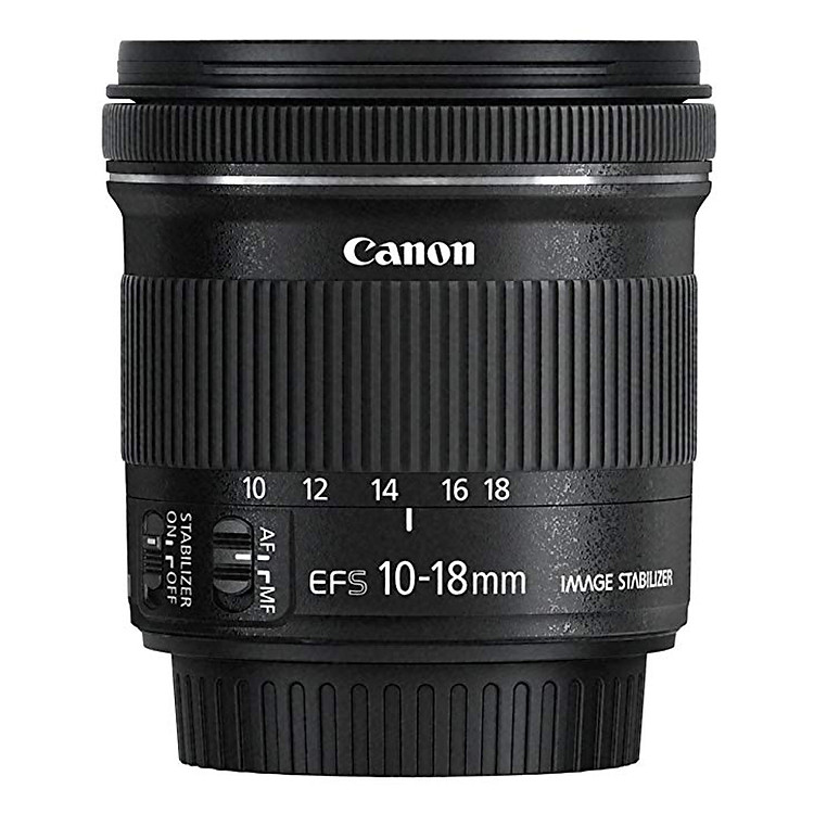 Ống Kính Canon EF-S 10-18mm F4.5-5.6 Is STM - Hàng Nhập Khẩu