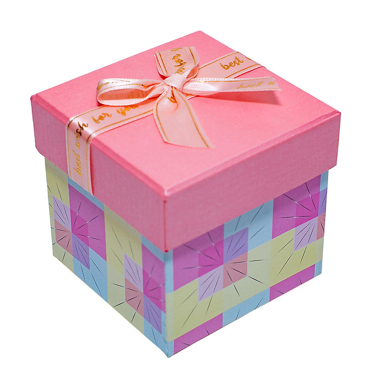 Hộp quà Vuông V015 (8 x 8 x 8 cm) - Ảnh 3