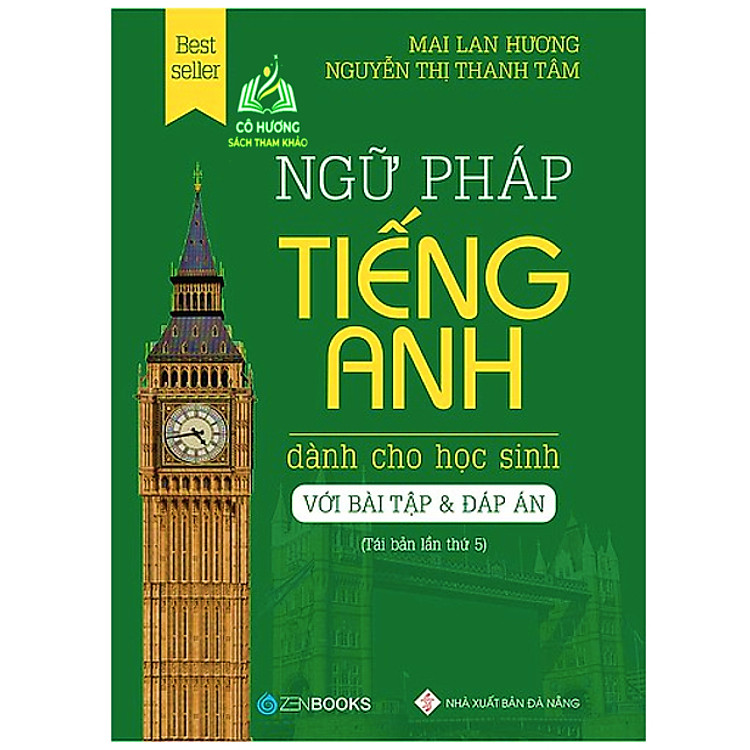 Sách - Ngữ Pháp Tiếng Anh Dành Cho Học Sinh (Bài Tập Và Đáp Án) - Mai Lan Hương