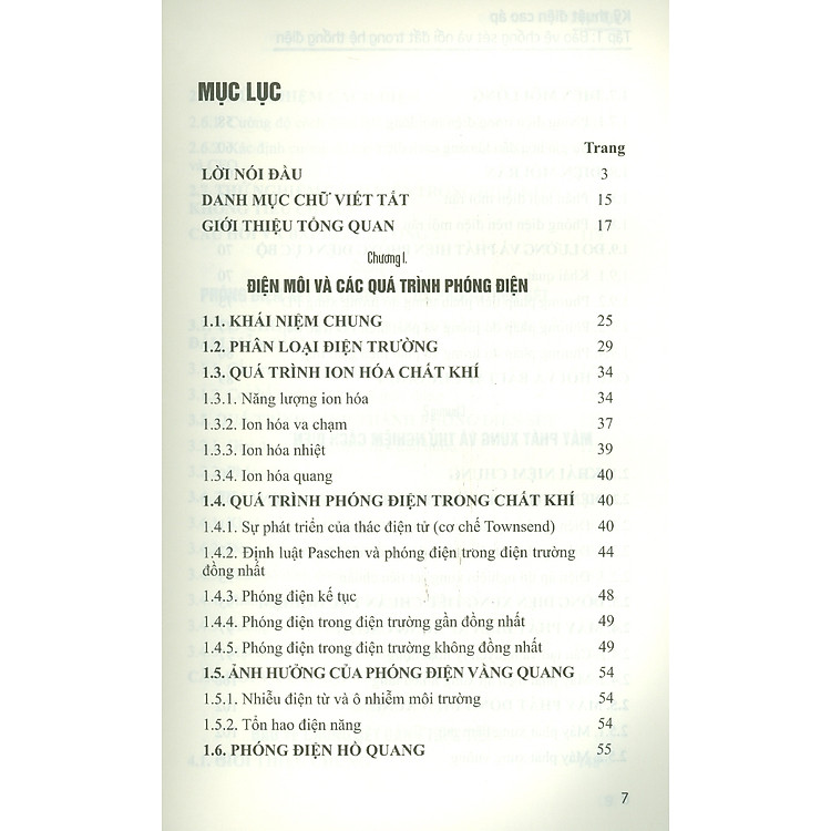 Kỹ Thuật Điện Cao Áp Tập 1 Bảo Vệ Chống Sét Và Nối Đất Trong Hệ Thống Điện - Ảnh 6