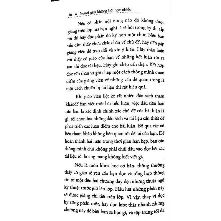 Người Giỏi Không Bởi Học Nhiều - Ảnh 5