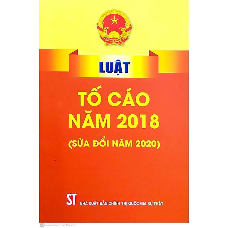 Luật Tố cáo (Sửa đổi năm 2020)
