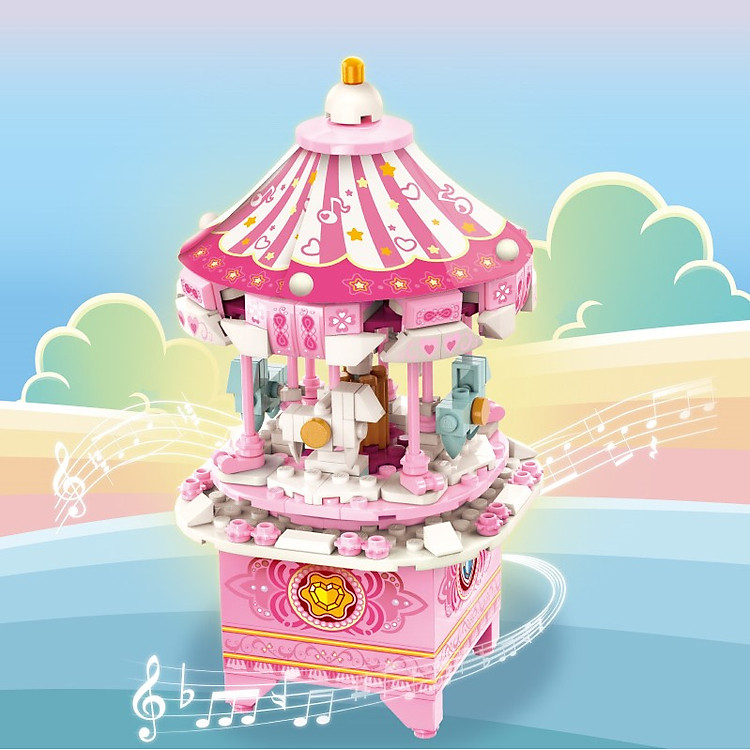 Đồ chơi lego Qman 42107 cho bé gái Chính hãng Ưu đãi - Hình ảnh 2