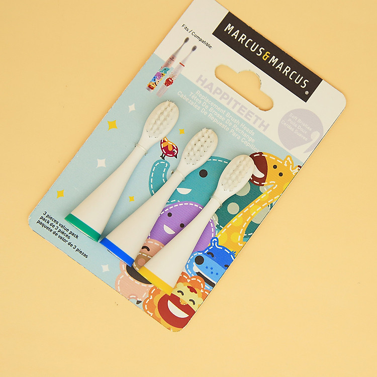 Bộ 3 đầu bàn chải thay thế Marcus Chính hãng Tiết kiệm - Hình ảnh 4