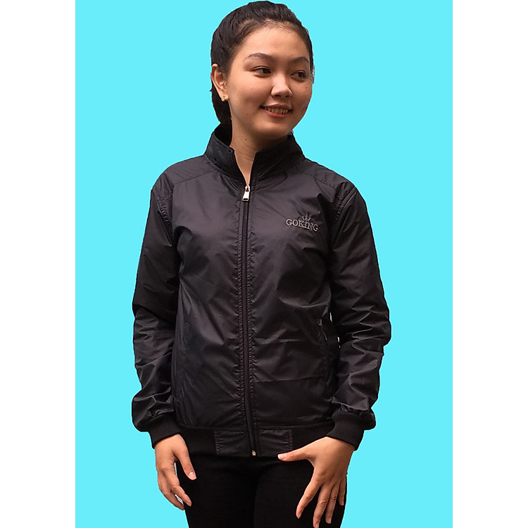 Áo khoác gió GOKING 2 lớp, form unisex cho nam nữ. Ngoài vải dù, trong lót vải cào cách nhiệt. Hàng Việt Nam chất lượng cao.