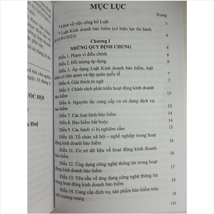 Luật Kinh Doanh Bảo Hiểm (có hiệu lực từ 01/01/2023) - Ảnh 3