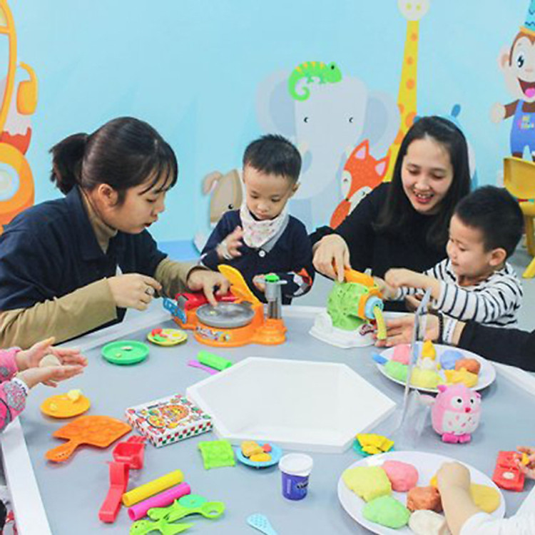 HN - Khu vui chơi Mr Haahoo - Vé vui chơi thỏa thích không giới hạn thời gian cho bé