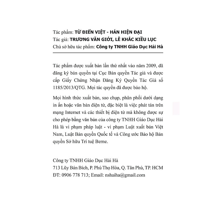 Từ Điển Việt - Hán Hiện Đại - Ảnh 4