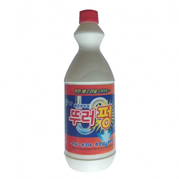 Chai nước thông cống đậm đặc cao cấp Hàn Quốc (Asobu - 1000ml)