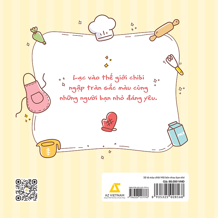 Sổ Tô Màu Chibi Mãi Bên Nhau Bạn Nhé - Ảnh 2