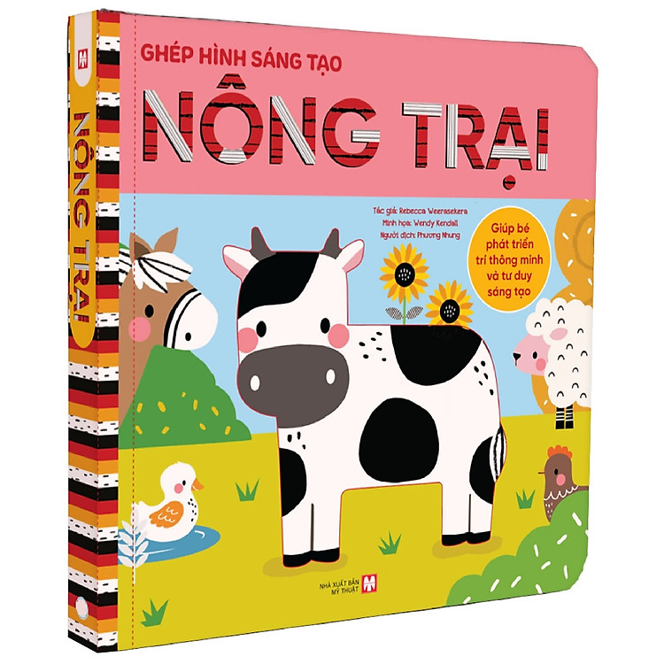 Ghép Hình Sáng Tạo: Nông Trại