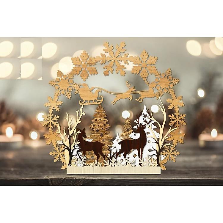 Đèn ngủ decor trang trí giáng sinh