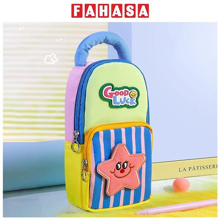 Bóp Viết Vải Tay Xách Siêu Mềm Shunde 9160 – Màu Xanh Dương