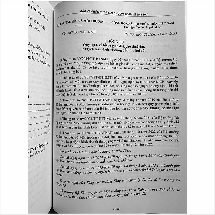 So Sánh Luật Đất Đai Năm 2013 - 2024 và Các Văn Bản Pháp Luật Hướng Dẫn về Đất Đai (V2449A) - Ảnh 6
