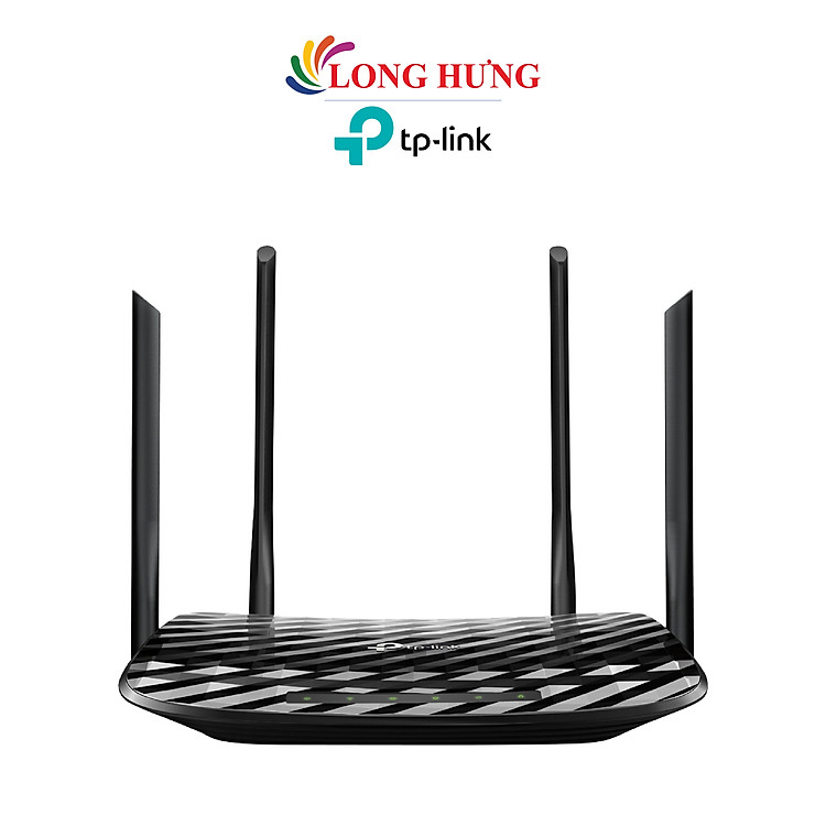 Thiết bị định tuyến mạng không dây TP-Link Router Full Gigabit MU-MIMO AC1200 Acher C6 - Hàng chính hãng