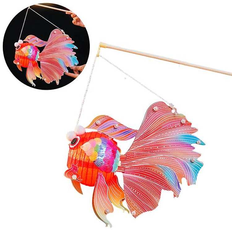 Lồng Đèn Trung Thu Cá Vàng Bu Bu Chính hãng Ưu đãi