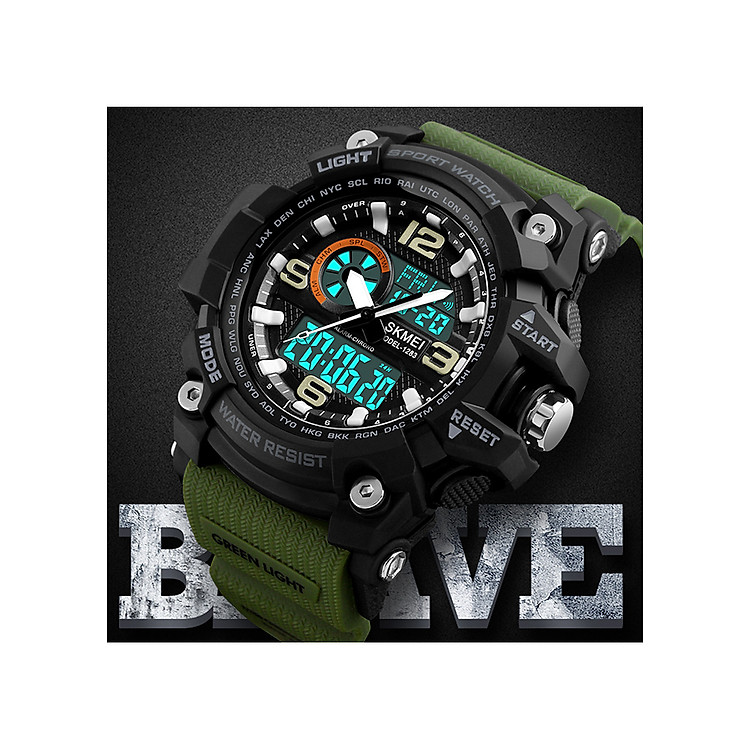 Đồng hồ Nam điện tử SKMEI 1283 - DHA496