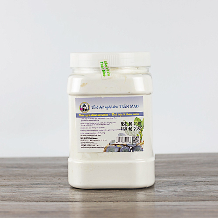 TINH BỘT NGHỆ ĐEN 500GR