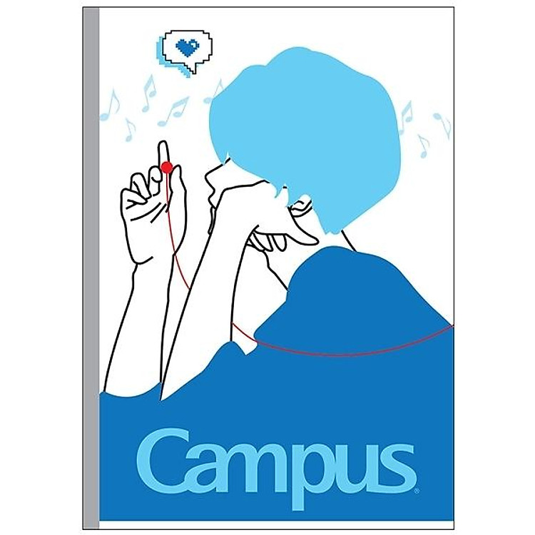 Bộ Tập Couple B5 Kẻ Ngang (120 trang) - Ảnh 2