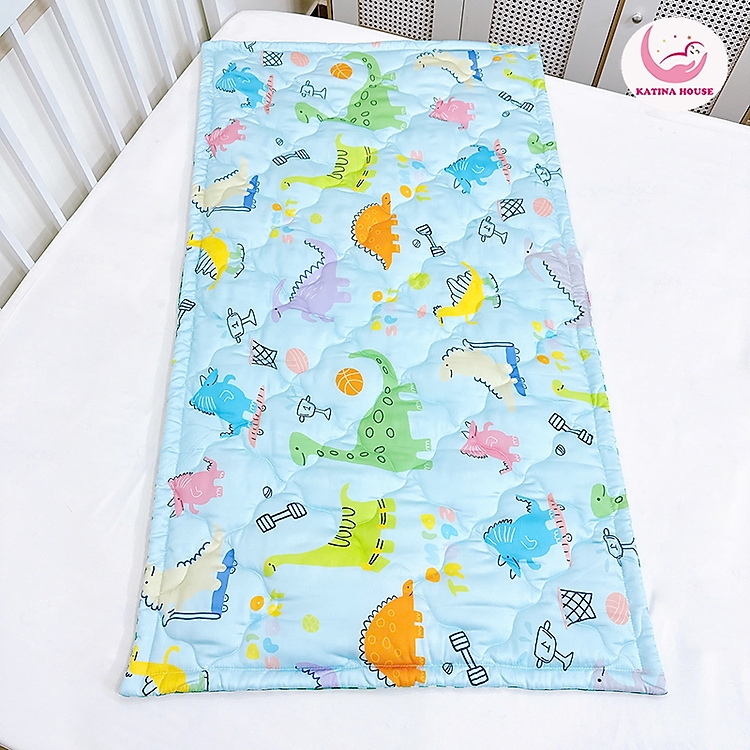 Nệm cho bé đi học tiểu học Katina House, 80x140cm, tencel 60s cao cấp mềm mịn, mát lạnh
