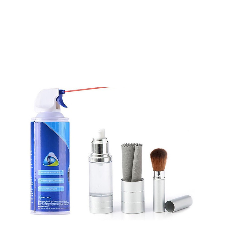 Combo Bình xịt khí nén vệ sinh bàn phím và Bộ vệ sinh Macbook