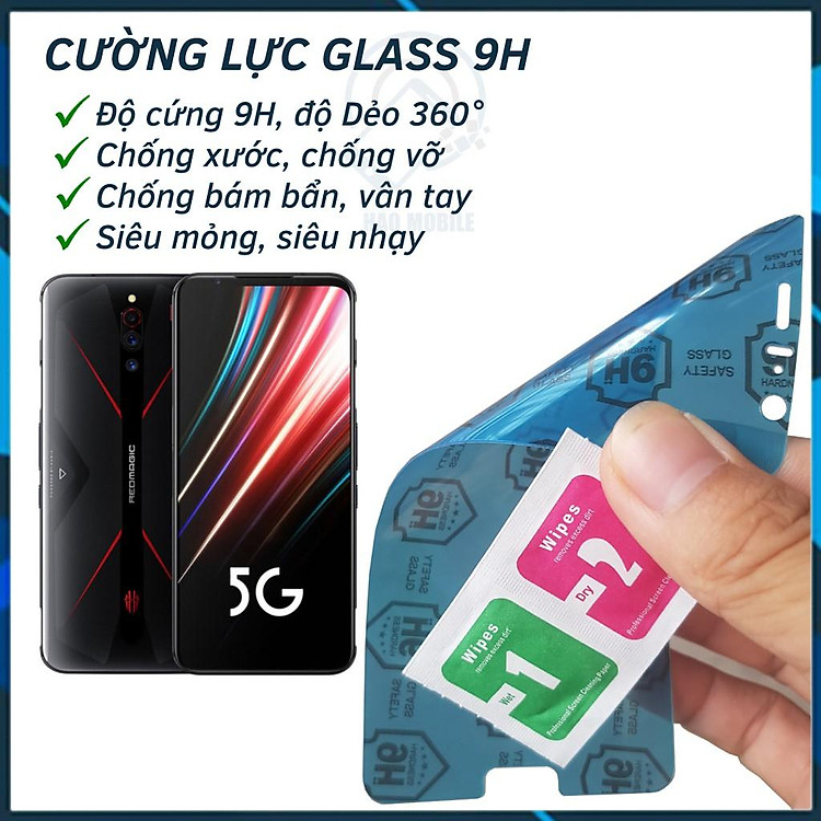 Dán cường lực dẻo nano dành cho Nubia Red Magic 5G