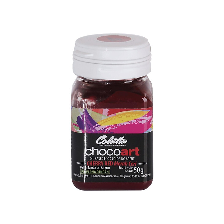 Phụ Gia Thực Phẩm Colatta Màu Đỏ Cherry Dạng Dầu - Hũ 50g