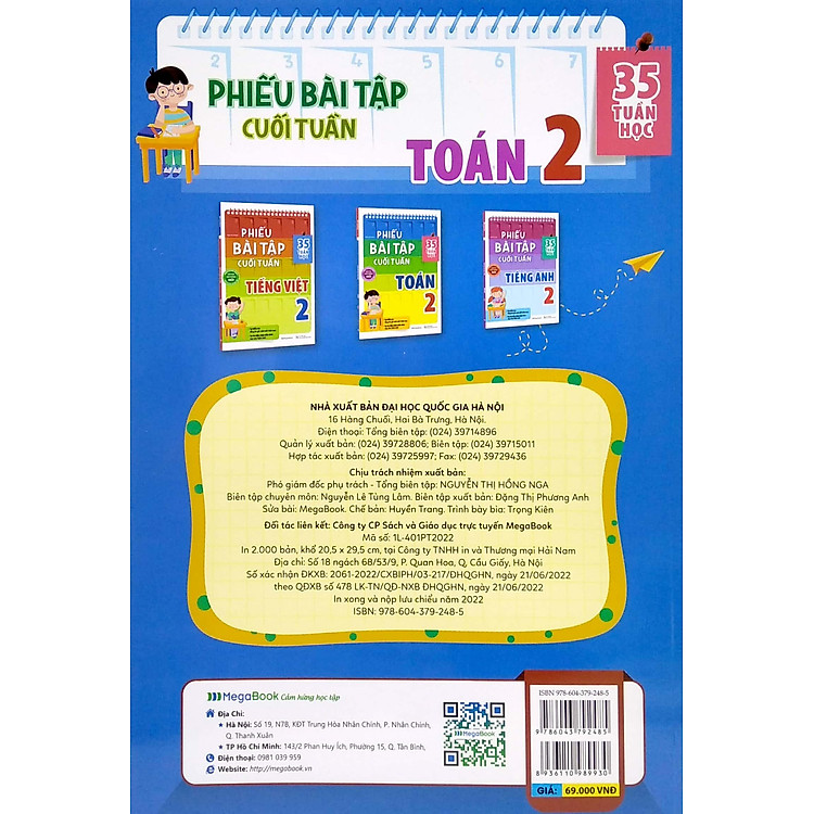 Phiếu Bài Tập Cuối Tuần - Toán 2 - Ảnh 4