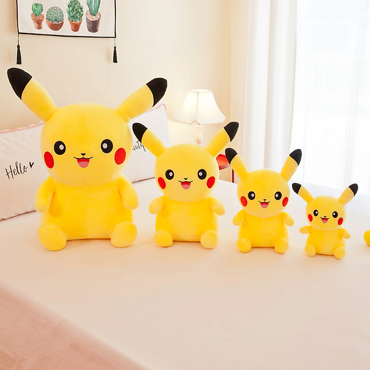 Gấu bông Pikachu siêu mềm cho bé Chính hãng Tiết kiệm - Hình ảnh 3