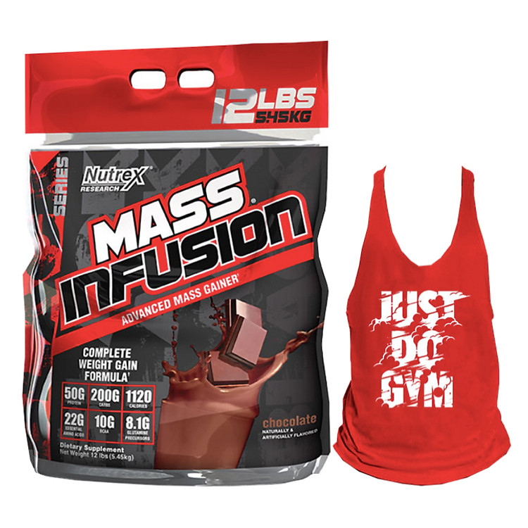 Thực phẩm bổ sung Mass Infusion Chocolate Nutrex (Hổ Trợ Tăng Cân)
