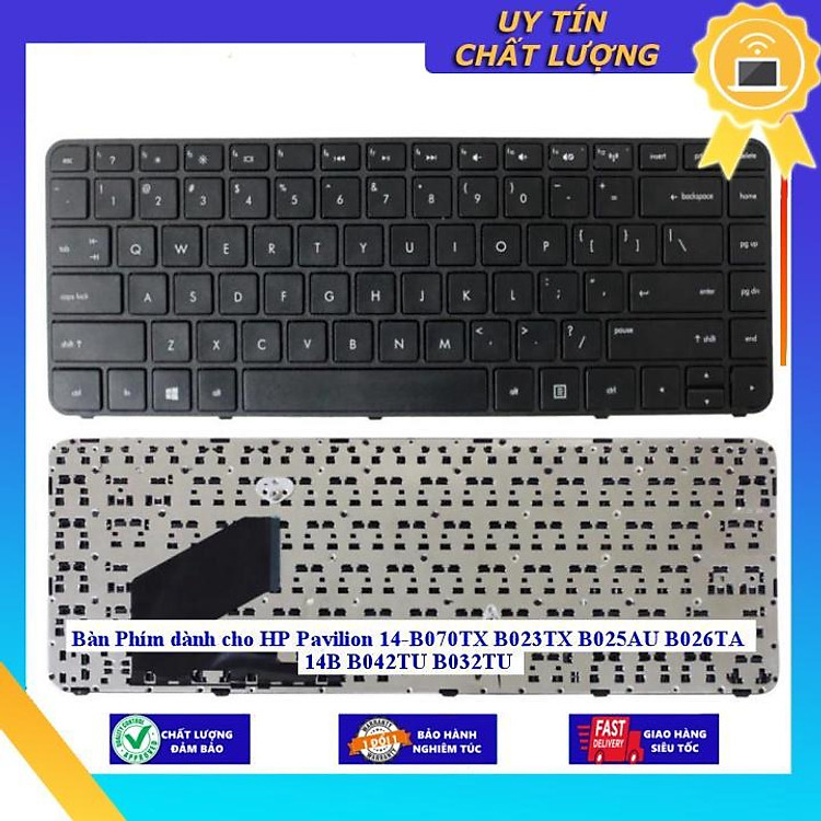 Bàn Phím dùng cho HP Pavilion 14-B070TX B023TX B025AU B026TA 14B B042TU B032TU - Hàng Nhập Khẩu New Seal