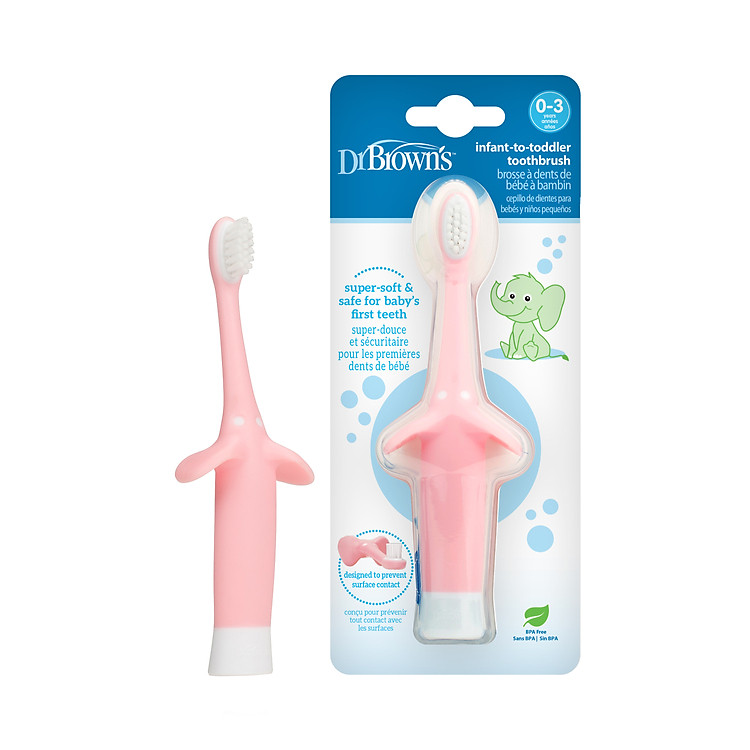 Mua tại Tiki: Bàn chải Dr.Brown's hình con Voi Chính hãng, giá tốt