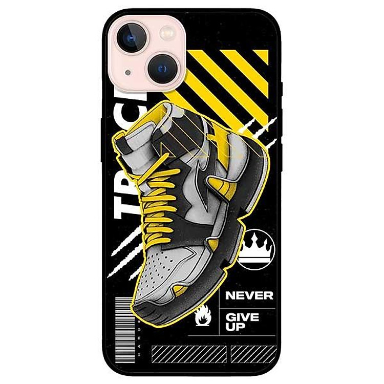 Ốp lưng dành cho Iphone 13 Mini - Iphone 13 - Iphone 13 Pro - Iphone 13 Pro Max - Giày Vàng Đen
