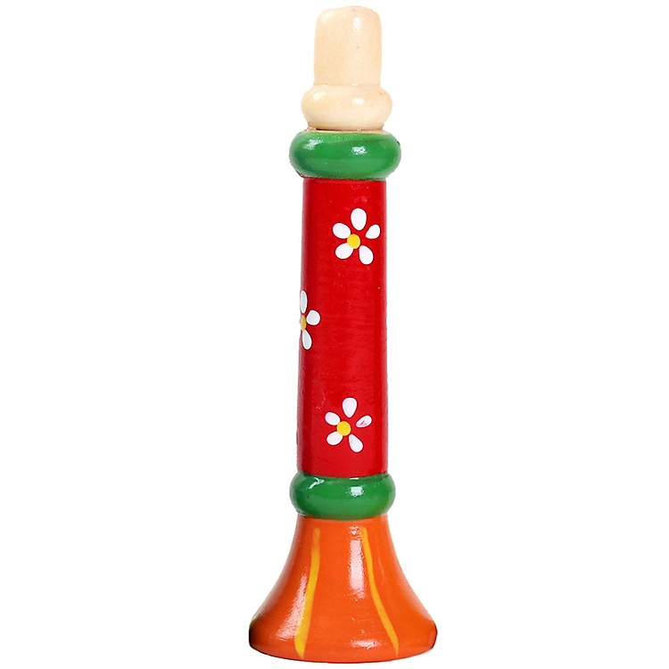 Đồ chơi kèn gỗ an toàn cho bé - giao màu ngẫu nhiên