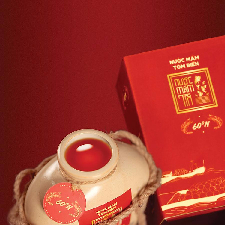 Đặc Sản Phan Thiết - Nước Mắm Tĩn - Nước Mắm Tôm Biển 60N