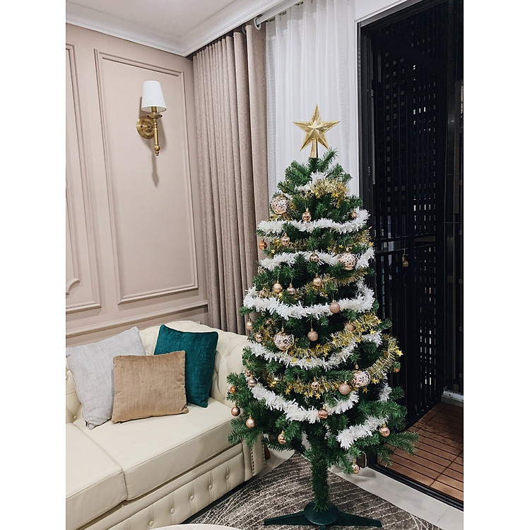 Cây Thông Noel Màu Xanh 180cm - Ảnh 2