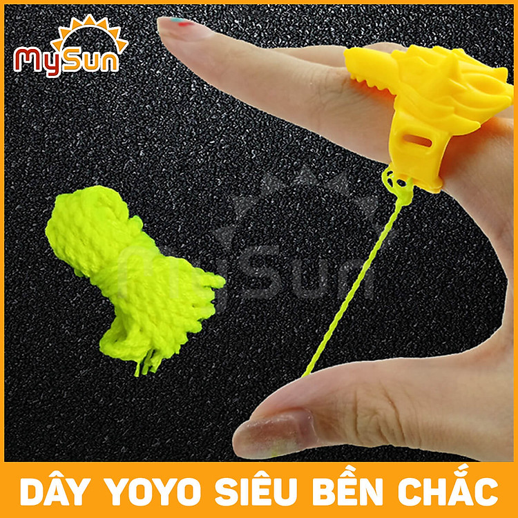 Con quay Yoyo phát sáng kim loại nhạy Yo yo 1a - Yoyo Blue Light - Ảnh 7