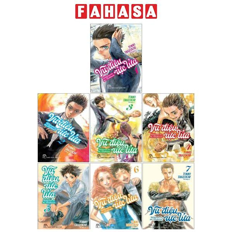 Combo Manga - Vũ Điệu Rực Lửa - Welcome To The Ballroom - Tập 1 - 7 (Bộ 7 Cuốn)
