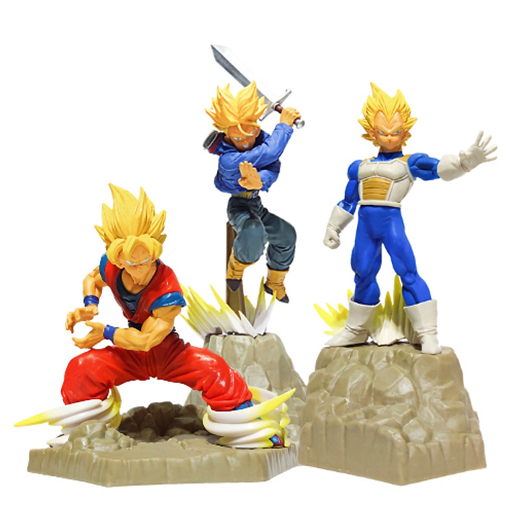 Mô Hình DragonBall: Songoku, Vegeta, Trunks