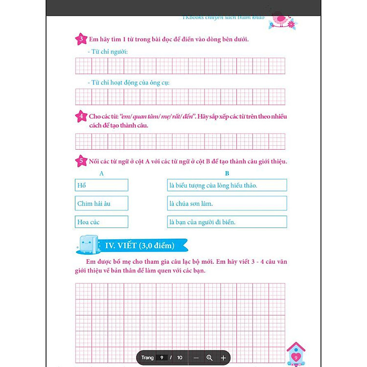 50 Đề Tăng Điểm Nhanh Toán, Tiếng Việt, Tiếng Anh Lớp 2 - Bài Tập Nâng Cao, Tổng Hợp Kiến Thức Tiểu Học - Ảnh 3